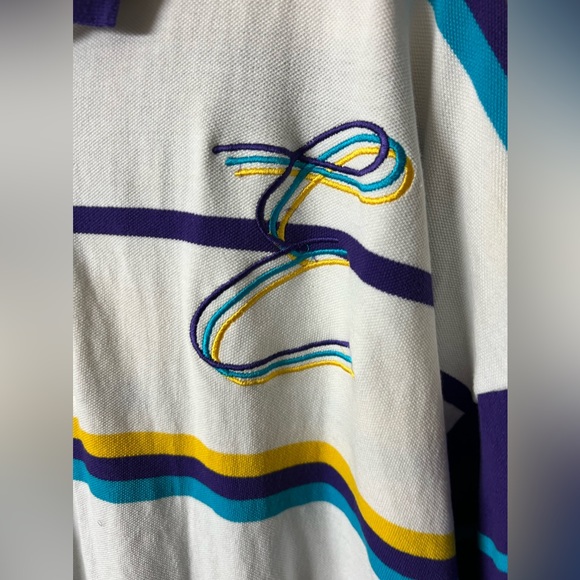 Evolution Collared Shirt Used Excellent Condition 💜🤍💙💛👕 - Picture 4 of 8